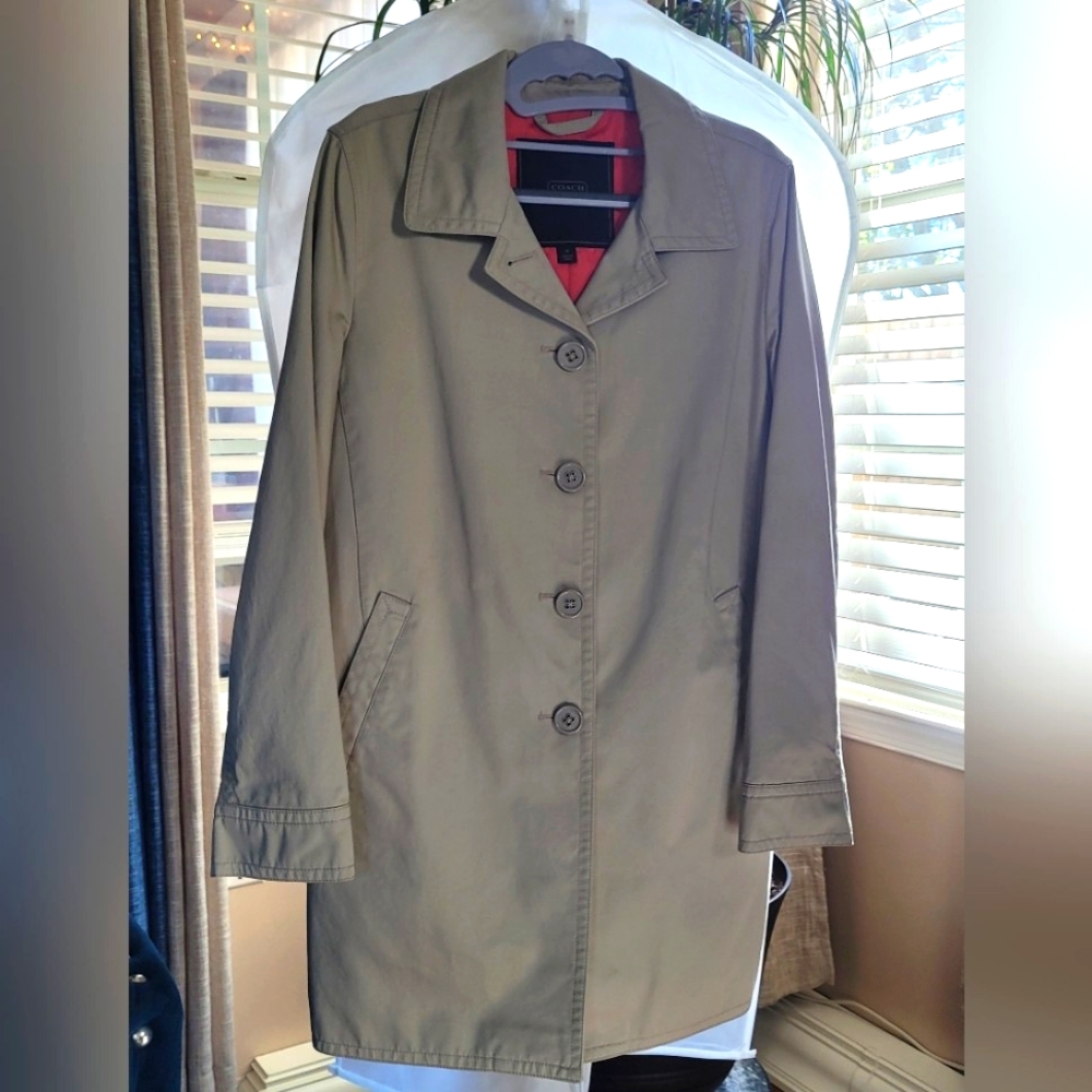 COACH Signature Day Coat